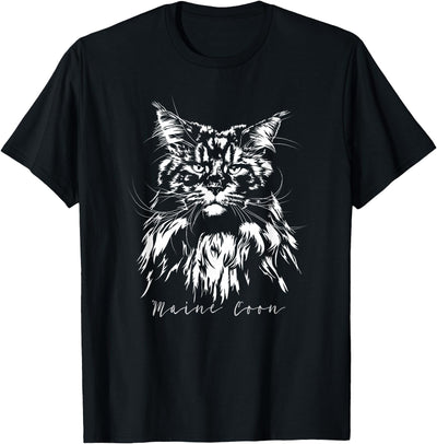 Maine Coon Fan Shirt Funny Proud Maine Coon cat lover T-Shirt Shirt Tee gift T-Shirt
