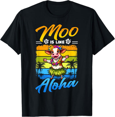 Animal Hawaii Flower Chain Hula Dance Art Hawaii Animal Haku T-Shirt