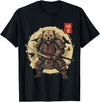 Anime Shirts For Men Women Kids Gifts Samurai Bear Shirt Warrior Vintage Graphic Japanese Men T-Shirt - Black