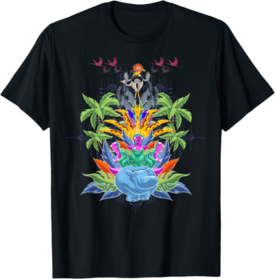 Lion King Colorful Future King Group Shot T-Shirt