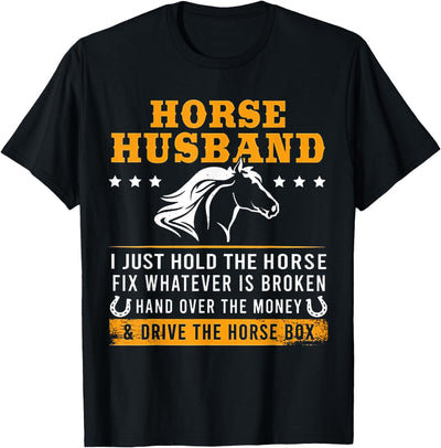 Horse Husband Drive The Horse Box T-Shirt