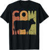 Cow Farming Vintage Cow Lover Retro Designs. Cow Vintage Cow Farmer Retro Dairy Farmer T-Shirt - Black