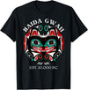 Tribal America Alaska Native American Art Tlingit & Haida Eagle Bear Spirit T-Shirt - Black
