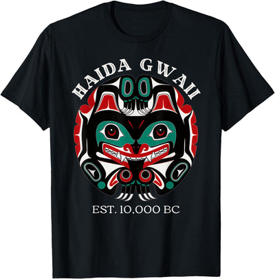 Alaska Native American Art Tlingit & Haida Eagle Bear Spirit T-Shirt