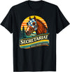 Legends Of Racing Ltd. Secretariat Horse, Horse Racing, Santa Anita, Del Mar, Horse T-Shirt - Black