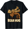 Bear Hug Wrestling Bear Hug - Wrestling bears T-Shirt - Black