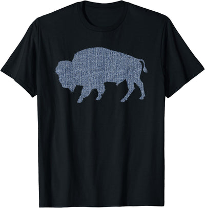 Cow Buffalo Denim Jeans Summer Tamaraw Bison Lover Girl T-Shirt