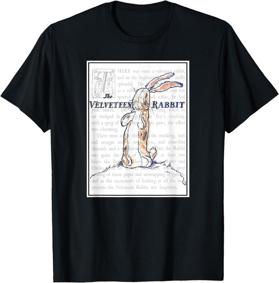 The Velvet Rabbit T-Shirt in Black