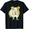 Animals at Play Guinea Pig Shirt Funny Guinea Pig for Men Women Animal Lover T-Shirt - Black