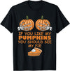 Lustige Halloween Kleidung Pumpkins Funny Halloween T-Shirt - Black