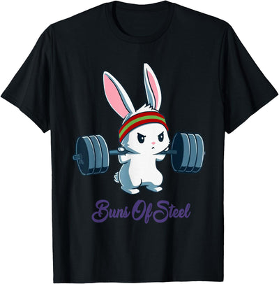 Buns of Steel Bunny Deadlift Gym T-Shirt
