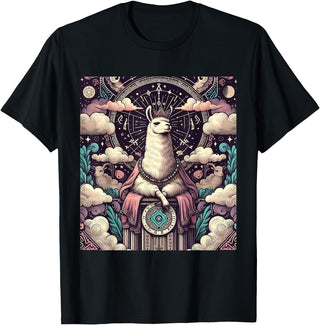 Check out my Llama Shirts Llama tarot card T-Shirt - Black