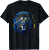 Lions, Astrology And Horoscope Tees Lion colorful lions King Of Animals From Africa T-Shirt - Black