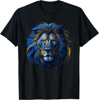 Lion colorful lions King Of Animals From Africa T-Shirt