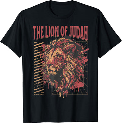 The Lion of Judah - Christian Lion T-Shirt