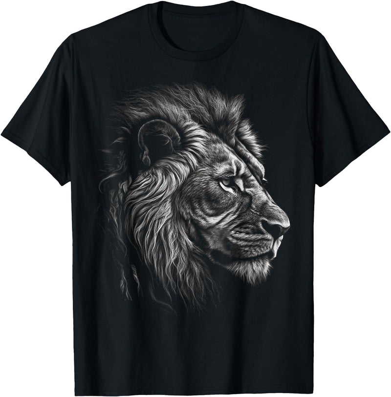 @n!mal Lion - Art Animal Lion T-Shirt - As Pictured