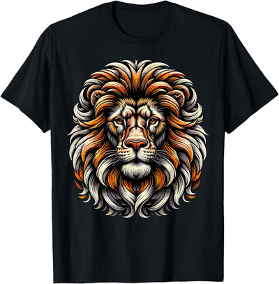 Lion Face Animal Lion T-Shirt