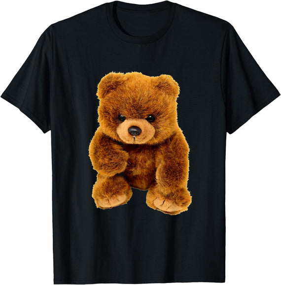 Teddy Bear Shirts Cute Cuddly Teddy Bear T-Shirt T-Shirt - Black