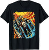 Amortuus Skeleton Roller Coaster T-Shirt - Black