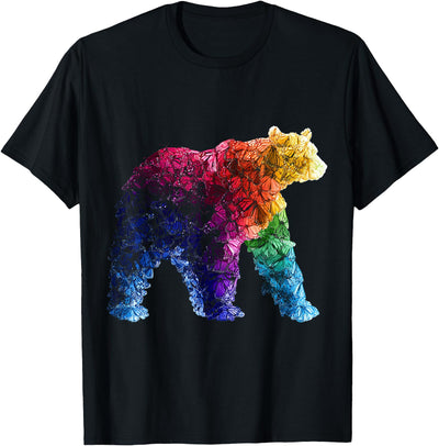 Polar Bear Art Animal Design T-Shirt