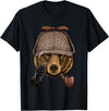Wowsome! Bear Detective Wildlife Bear Animal Lover T-Shirt - Black