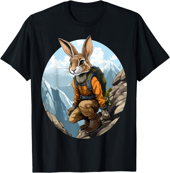 Rabbit Mountaineering Hiking Rabbits T-Shirt in Black