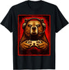 Funny Gaming Bear Gamer Graphic Gamer Bear Graphic Funny Gaming Animal Grizzly Bear Costume T-Shirt - Black