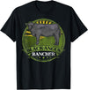 Black Angus Rancher Co. Black Angus Rancher Cow Meat Steak Cattle Bull Farmer Fun T-Shirt - Black