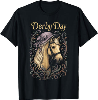Derby Day Designs Derby Day - Funny Horse Racing T-Shirt - Black