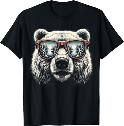 Funny Polar Bear Lover Polar Bear with Sunglasses T-Shirt