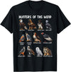 Bird Lover Hunters of the Wind Birds of Prey Falcon Owl Birding Raptors T-Shirt - Black