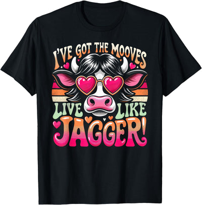 Funny Dance Joy Cow Humor I've Got the Moves Funny Cow Like T-Shirt