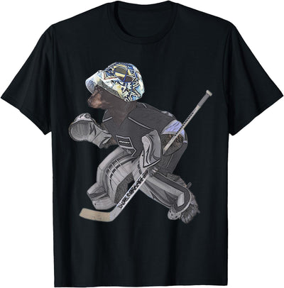 Bear Hockey Goalie T-Shirt