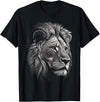@n!mal Lion in White - Animal Lion T-Shirt - As Pictured