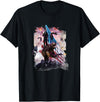 Random Galaxy Abe Lincoln Riding Bear American Patriotic Funny T-Shirt - Black