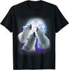 3 Animals Howling At The Moon Shirt & Gifts 3 Polar Bears Howling At The Moon Funny Polar Bear Lover T-Shirt - Black