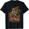 Halloween Gardening Lover Apparel & Gifts Outlet Freshly Planted Skeleton Gardener Halloween T-Shirt - Black