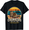Chonkers The Sea Lion San Francisco Funny Seal Tee Chonkers The Sea Lion San Francisco Funny Seal T-Shirt - Black