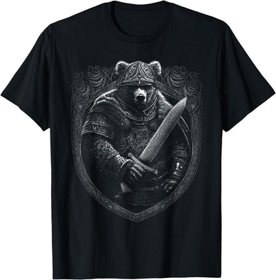 Odin Viking Bear Norwegian Norse Vikings Mythology T-Shirt