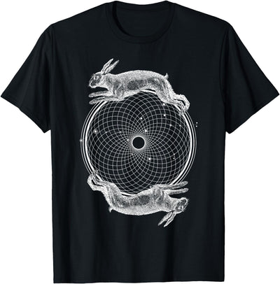 Rabbits Sacred Geometry Torus T-Shirt
