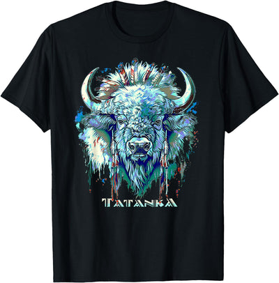 Tribal America Great Native American White Buffalo Sacred T-Shirt