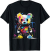 @n!mal Bear Colorful Animal Graphic Artwork Bear T-Shirt - As Pictured
