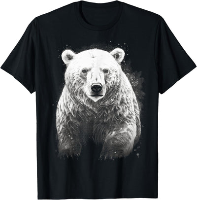 Polar Bear wild animals art animal T-Shirt