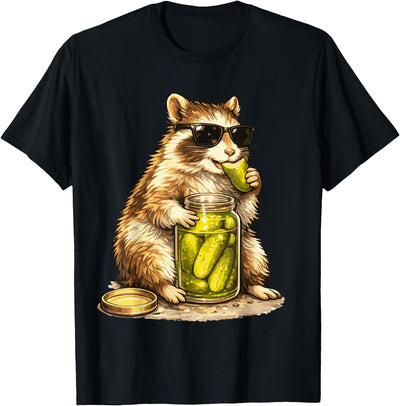 Funny Guinea Pig Pickle Lover T-Shirt