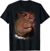 Eel Photo Aquarium Ocean Animal Splatter Art Moray Eel Photo Ocean Animal Splatter Art Aquarium Tee T-Shirt - Black