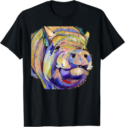 Potbellied Pig Art T-Shirt