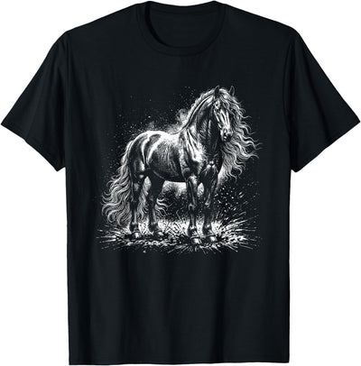Horse Tee Horse T-Shirt - Straight