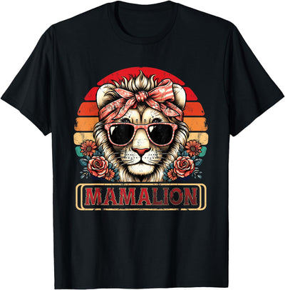Mom Animal Zoo Keeper Mothers Day Africa Mama Lion T-Shirt