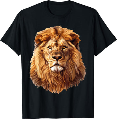 Lions and African Animals Design Lion T-Shirt