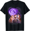 Hamsters Howling at The Moon Shirt - Funny Hamster T-Shirt - Black